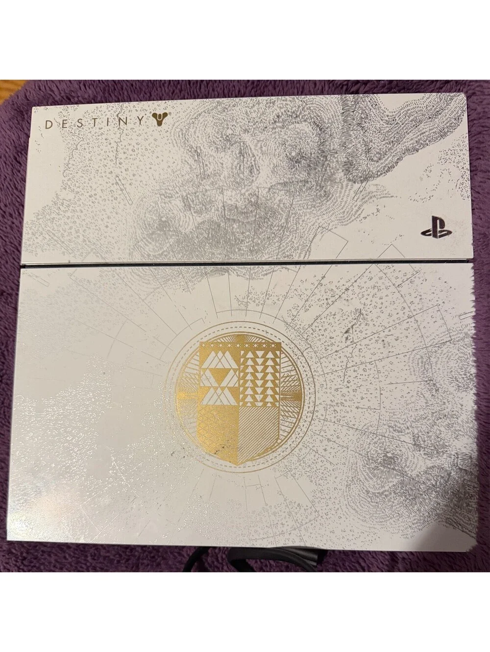 Sony PlayStation 4 PS4 500GB Glacier White Destiny Limited Edition Console